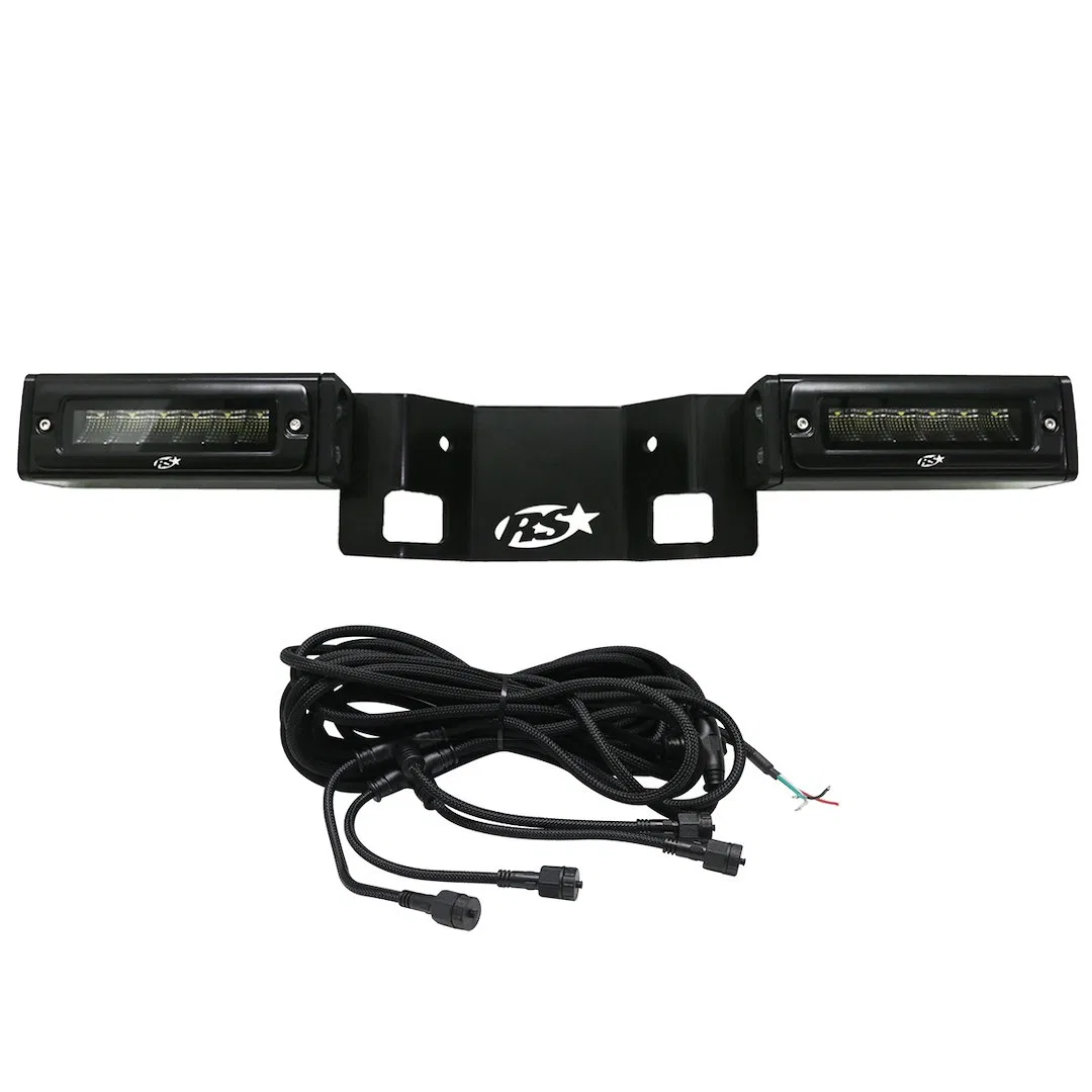 GM1500HB19UP – RACESPORT LT Backup Light, Reverse Hitch Mounted Set Of 2 7 Inch Black Rectangular Housing OSRAM LED 6...